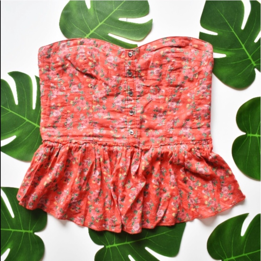 American Eagle Floral Crop Top